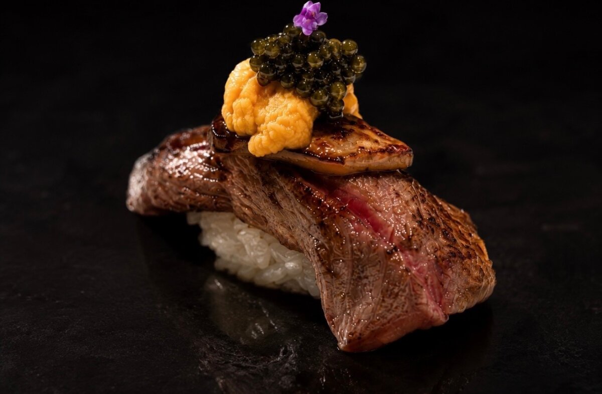 A5 Wagyu with Foie Gras